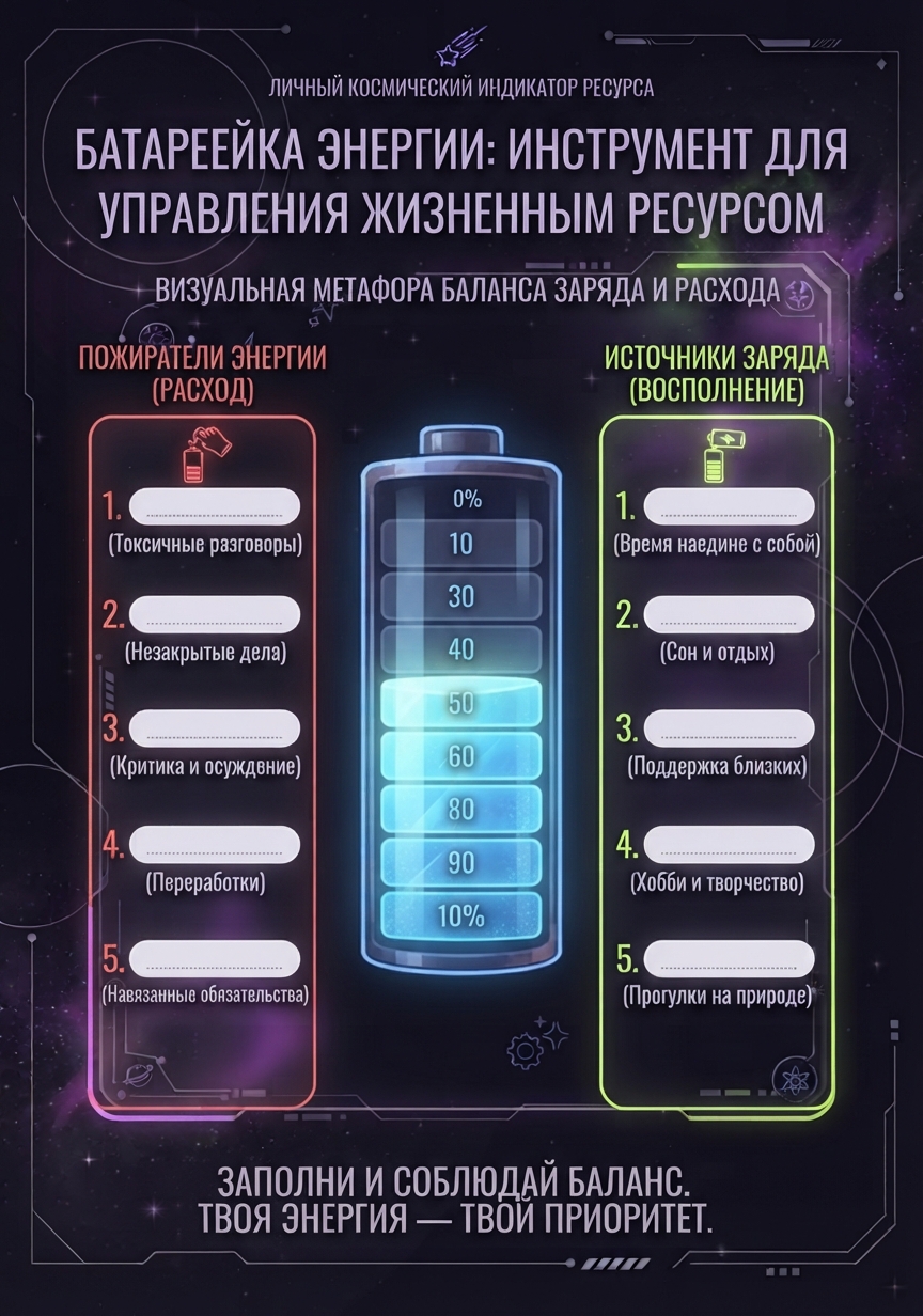 Батарейка энергии