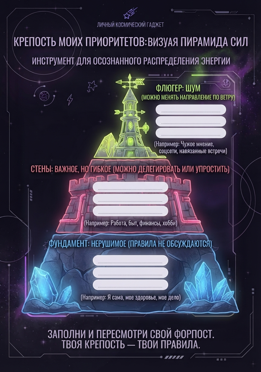 Крепость моих приоритетов