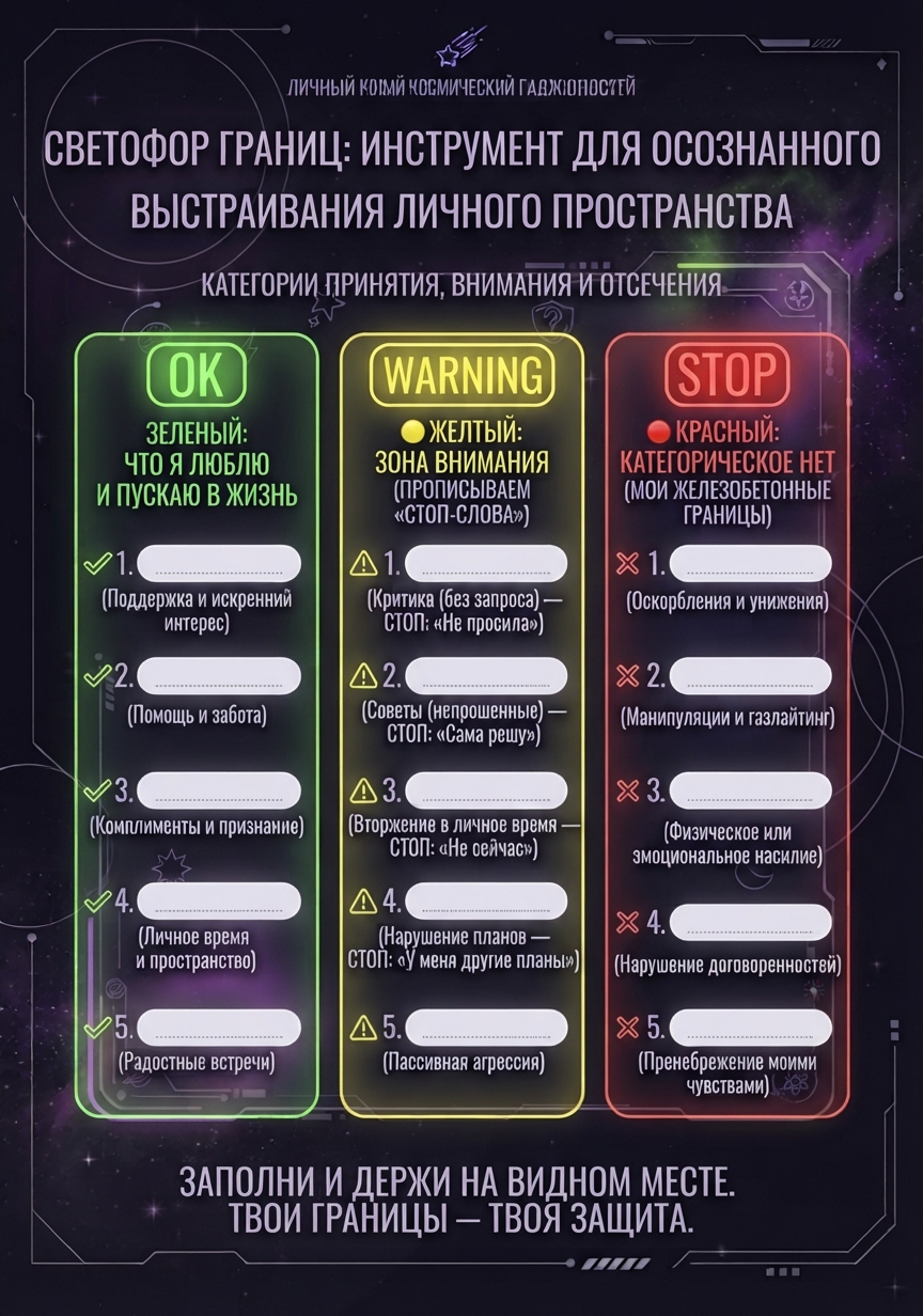 Светофор личных границ